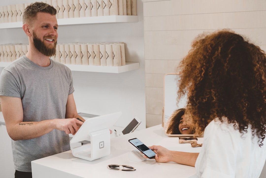 Retail point-of-sale interaction at a small business